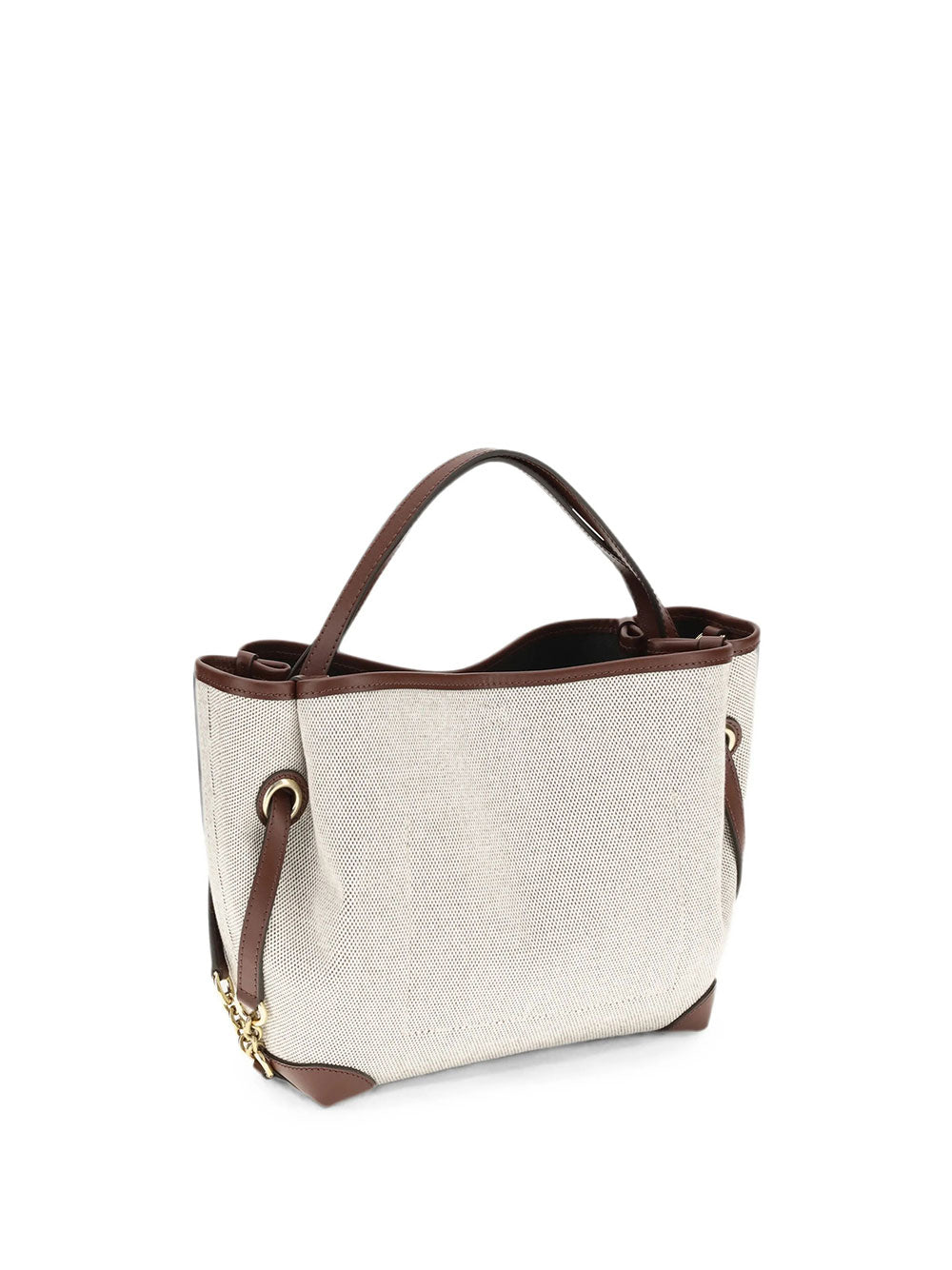 Chloe Women Small Chloé Clover Double Carry Bag In Canvas CHLOE