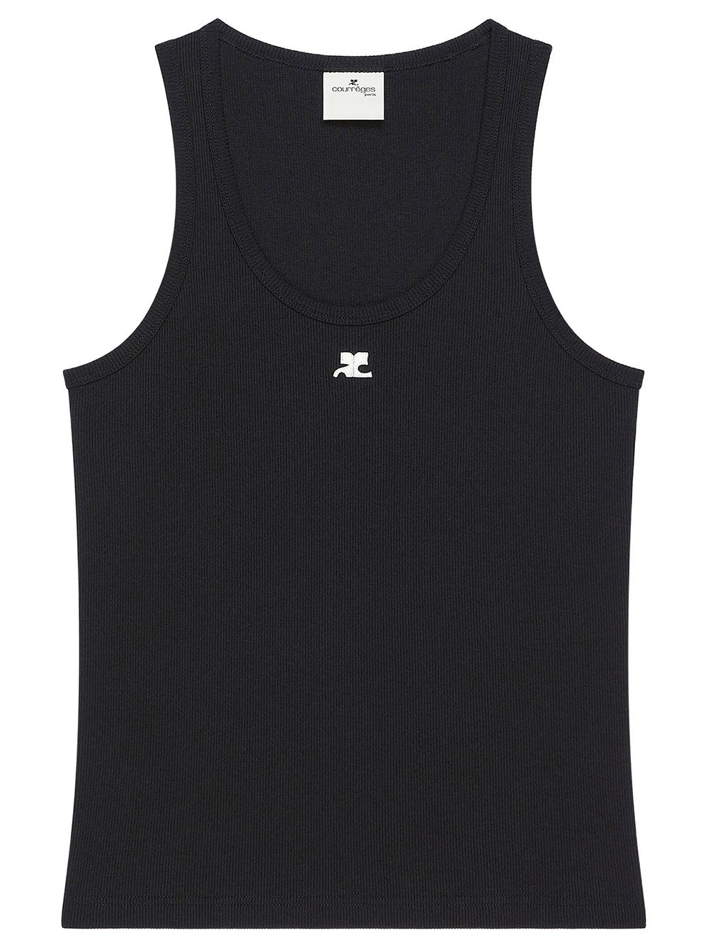 Courreges Women 90`S Rib Tank Top COURREGES