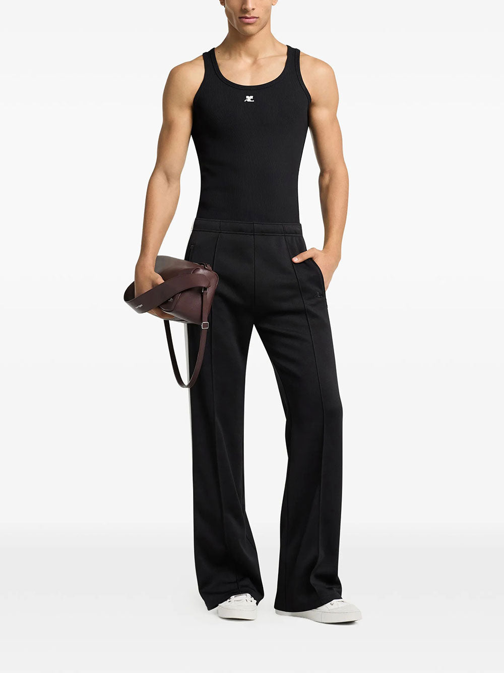 Courreges Women 90`S Rib Tank Top COURREGES