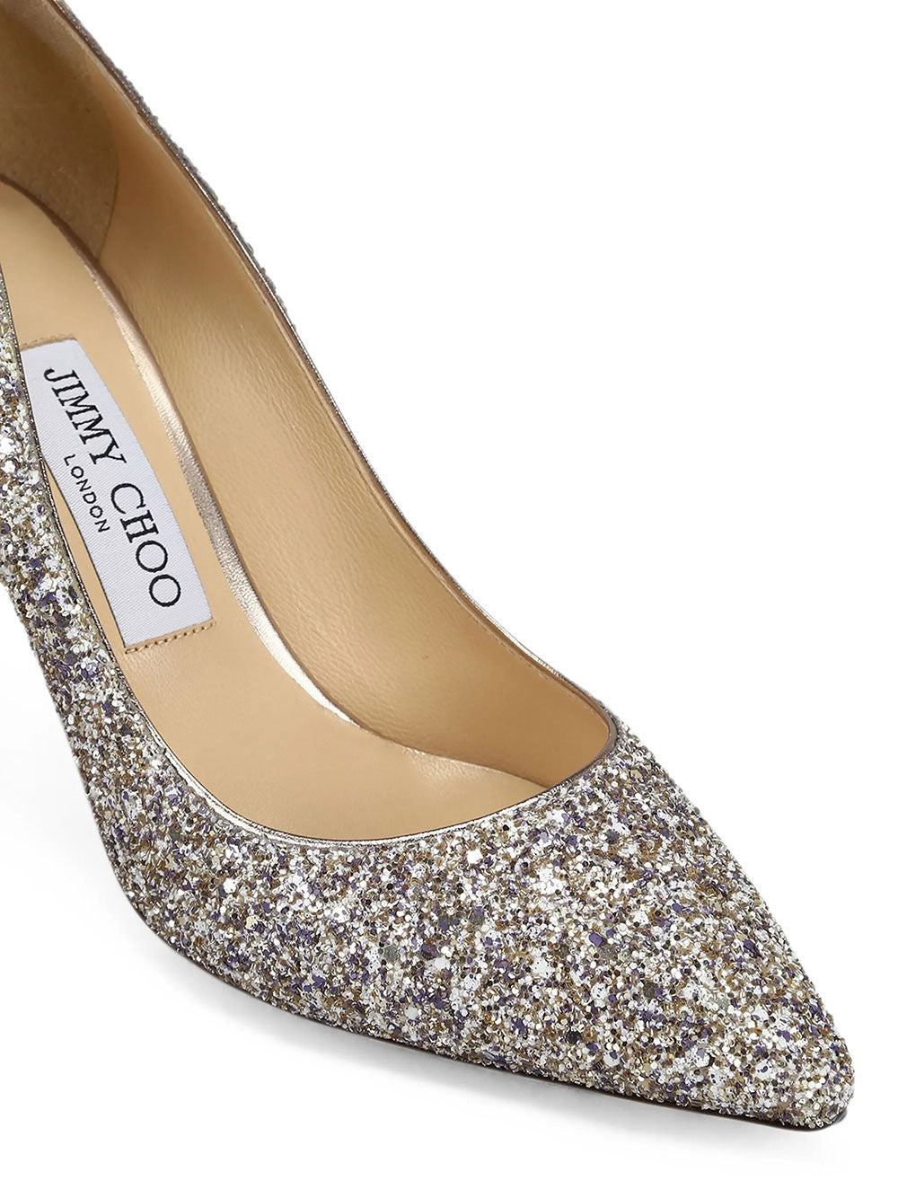 Jimmy Choo Women Romy 85 Glitter Fabric Pointy Toe Pumps JIMMY CHOO