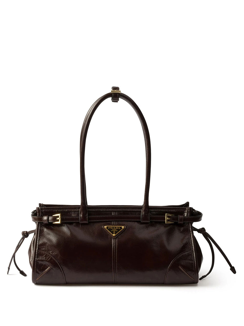 Prada Women Prada Bonnie Medium Leather Handbag PRADA