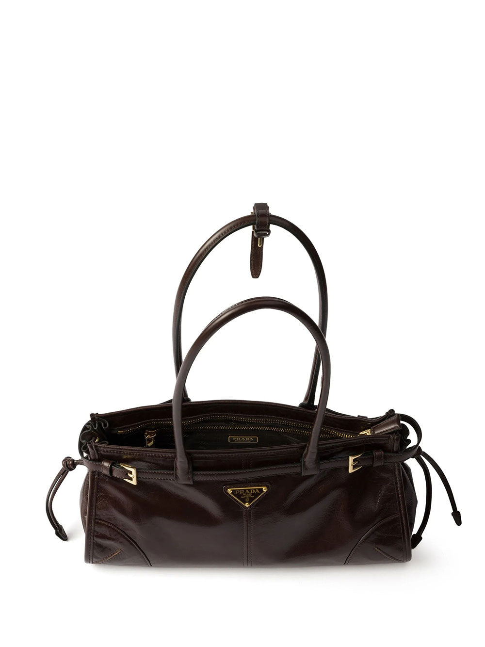 Prada Women Prada Bonnie Medium Leather Handbag PRADA
