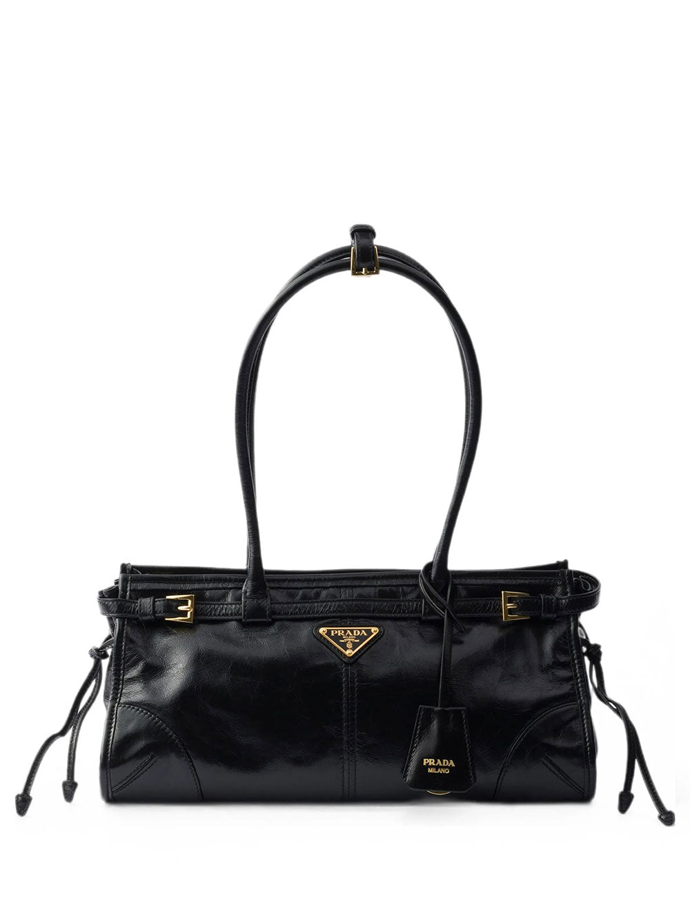 Prada Women Prada Bonnie Medium Leather Handbag PRADA