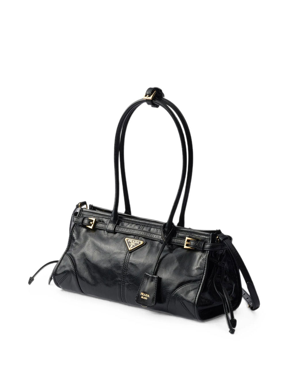 Prada Women Prada Bonnie Medium Leather Handbag PRADA