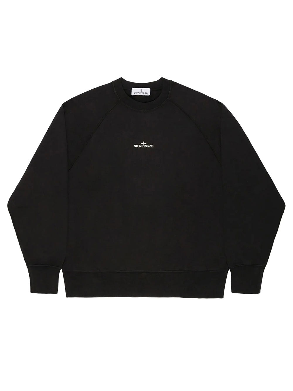 Stone Island Men Crewneck Sweatshirt In Cotton Fleece With `Desert` Print STONE ISLAND