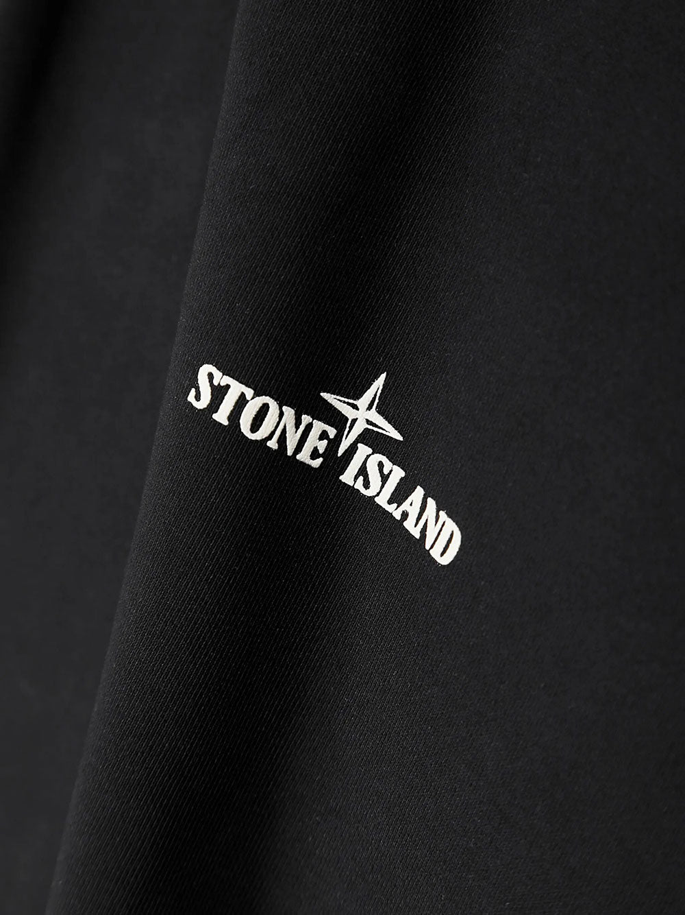 Stone Island Men Crewneck Sweatshirt In Cotton Fleece With `Desert` Print STONE ISLAND