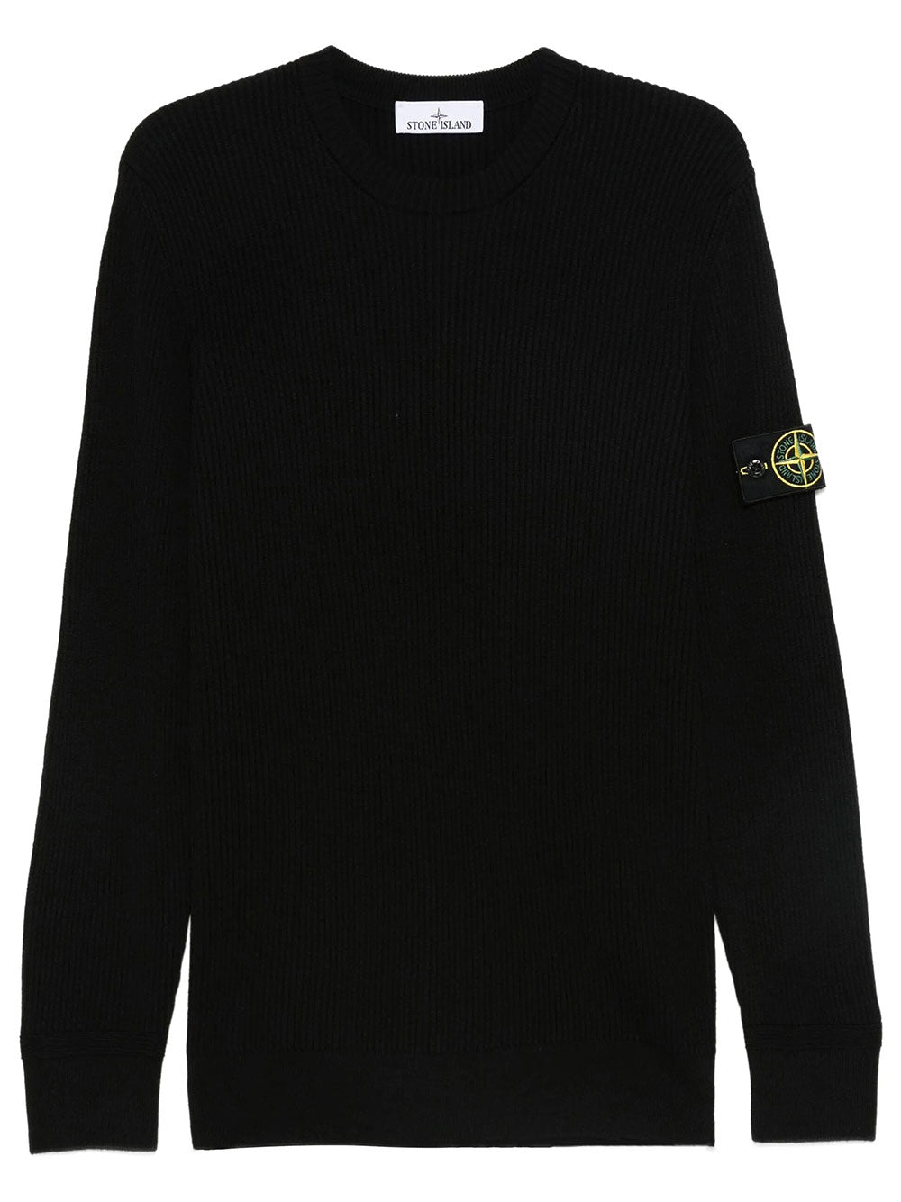 Stone Island Men Crewneck Sweater With Ribbed Trims STONE ISLAND