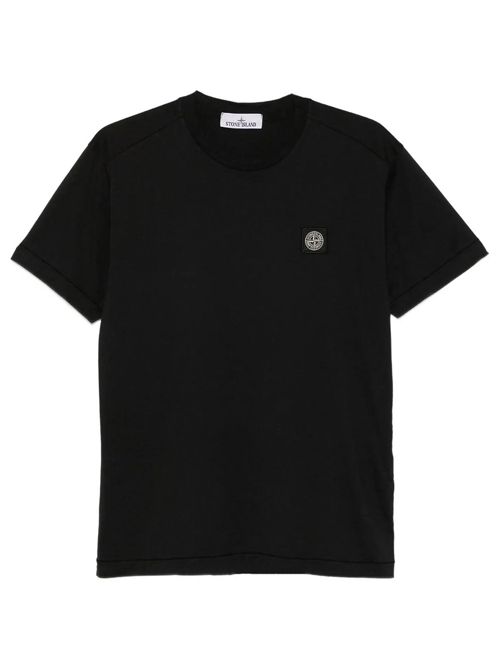 Stone Island Men Slim Fit T-Shirt With Compass Badge STONE ISLAND