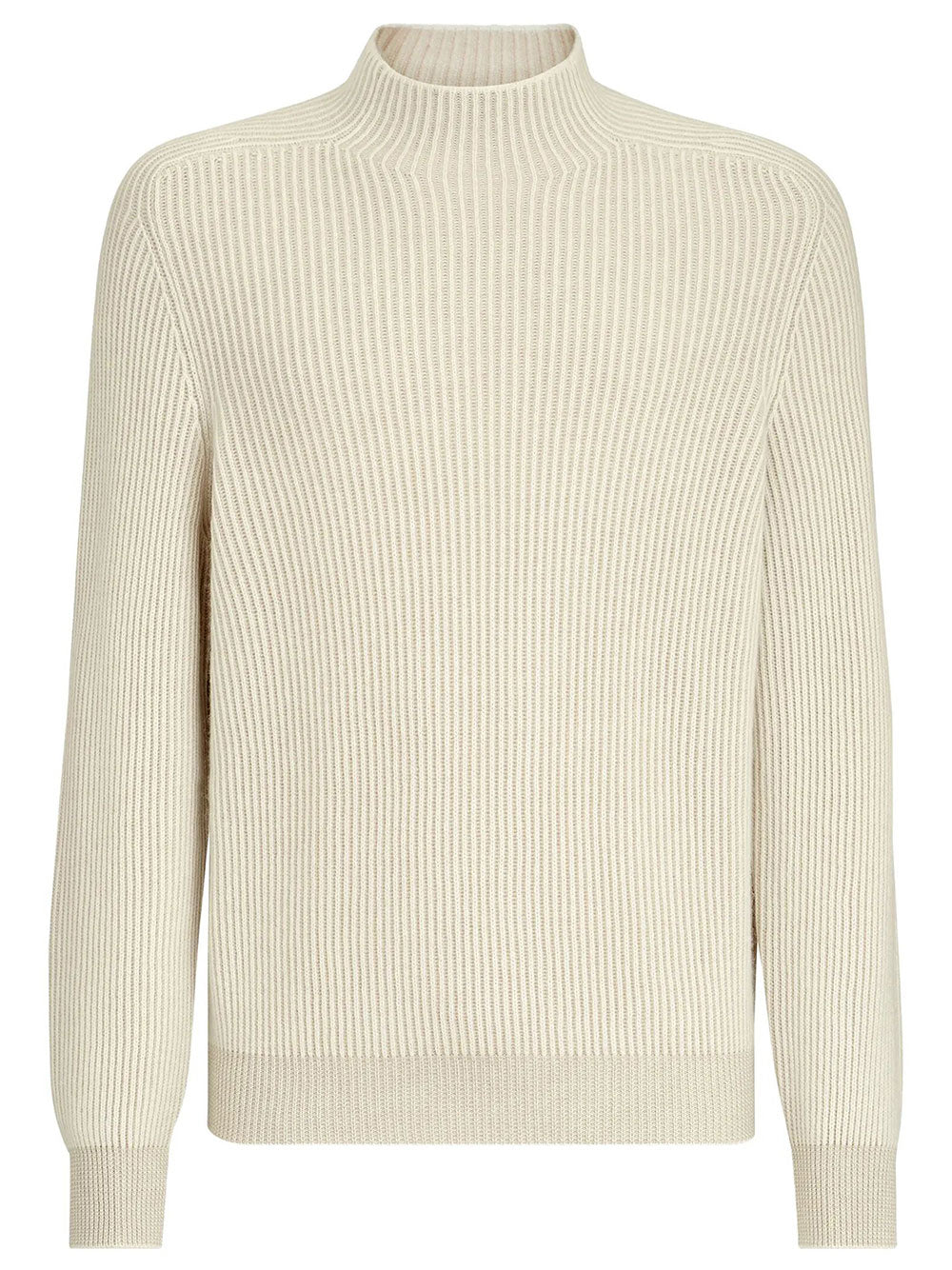 Brunello Cucinelli Men Cashmere English Rib Turtleneck Sweater BRUNELLO CUCINELLI