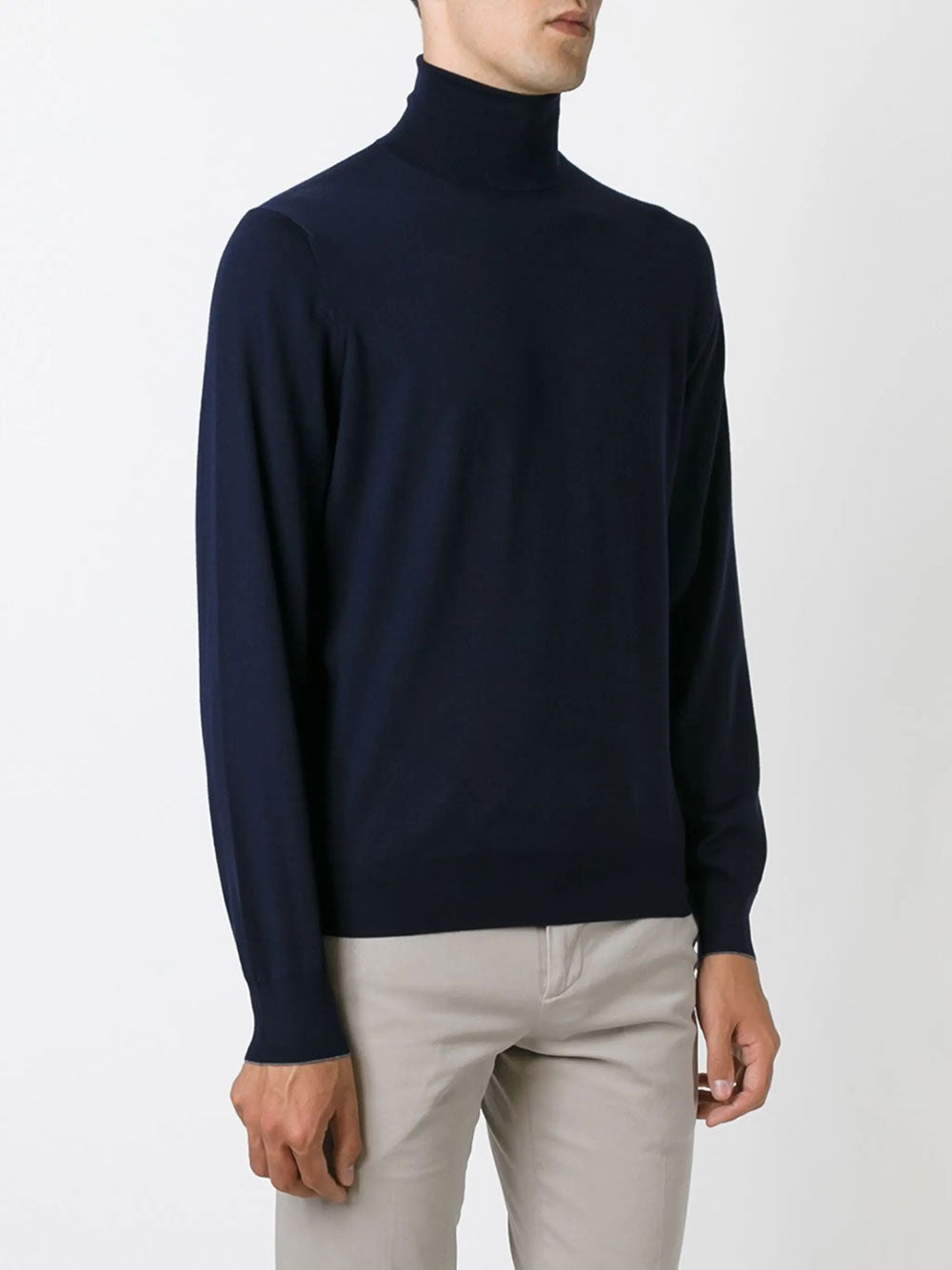 Brunello Cucinelli Men Wool Blend Turtleneck Sweater BRUNELLO CUCINELLI