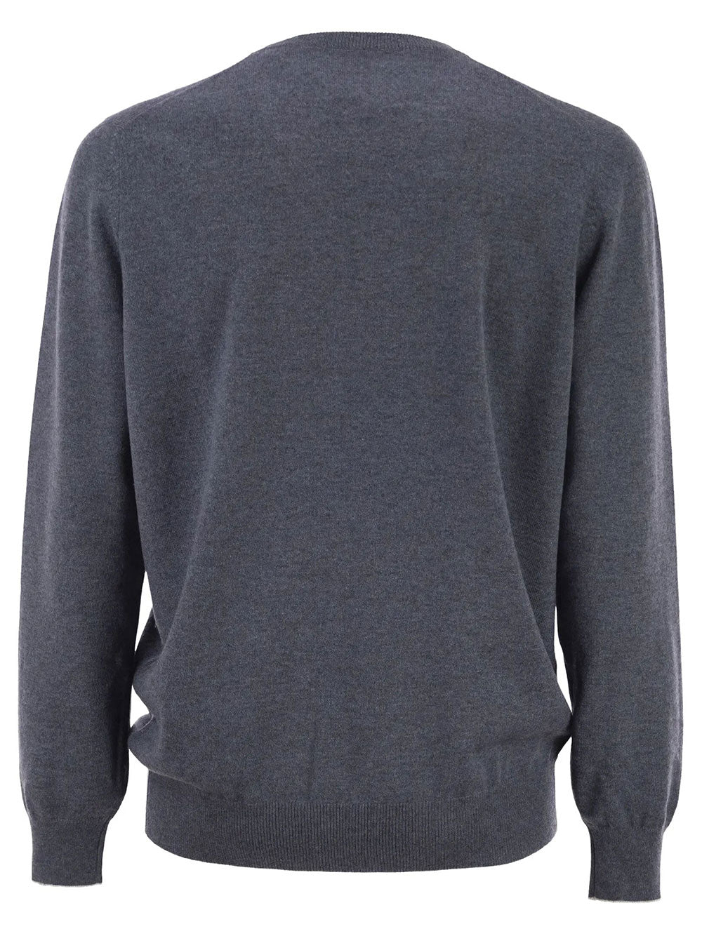 Brunello Cucinelli Men Cashmere Crew Neck Sweater BRUNELLO CUCINELLI