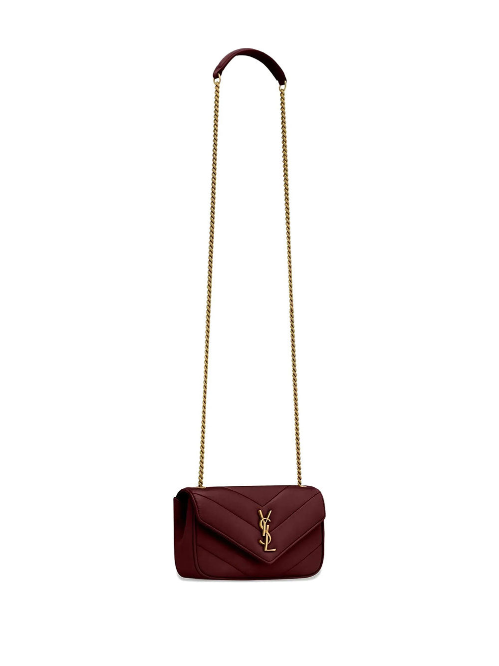 Saint Laurent Women Loulou Mini Bag In Lambskin SAINT LAURENT