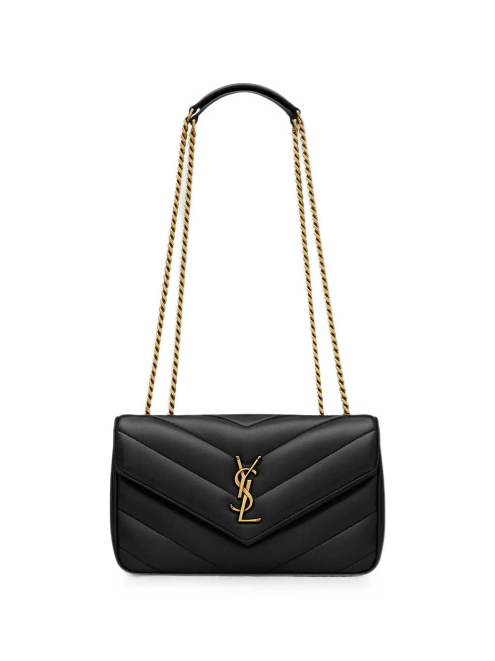 Saint Laurent Women Loulou Small In Matelassé Lambskin SAINT LAURENT