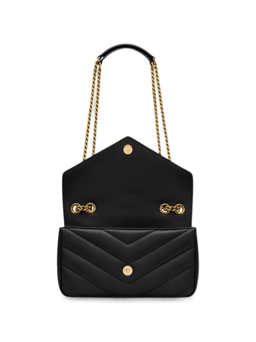Saint Laurent Women Loulou Small In Matelassé Lambskin SAINT LAURENT