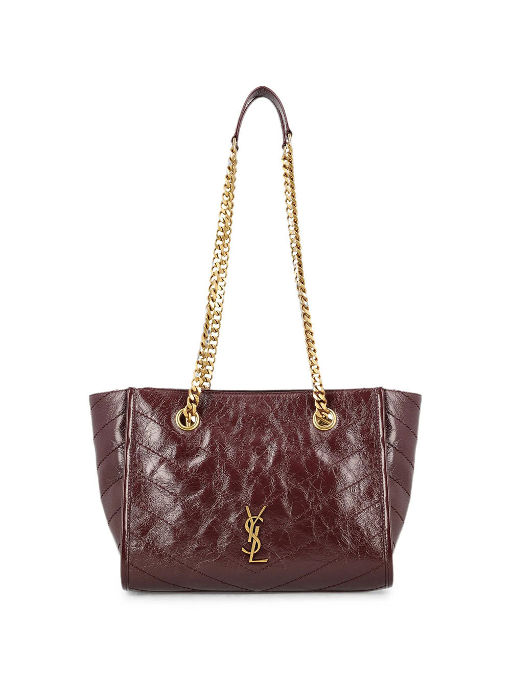 Saint Laurent Women Niki Small Shopping In Vintage Leather SAINT LAURENT