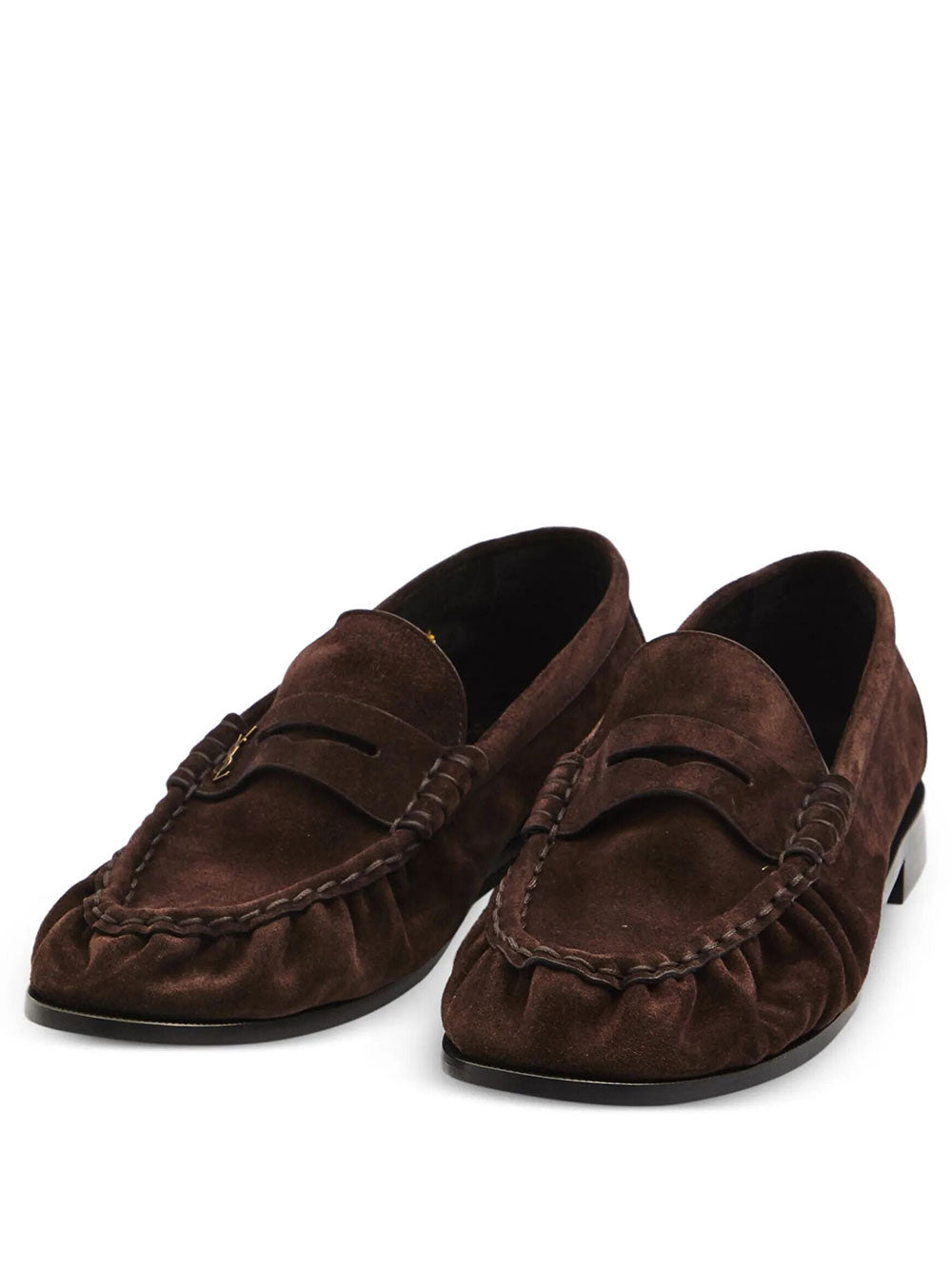 Saint Laurent Women Le Loafer Supple In Suede SAINT LAURENT