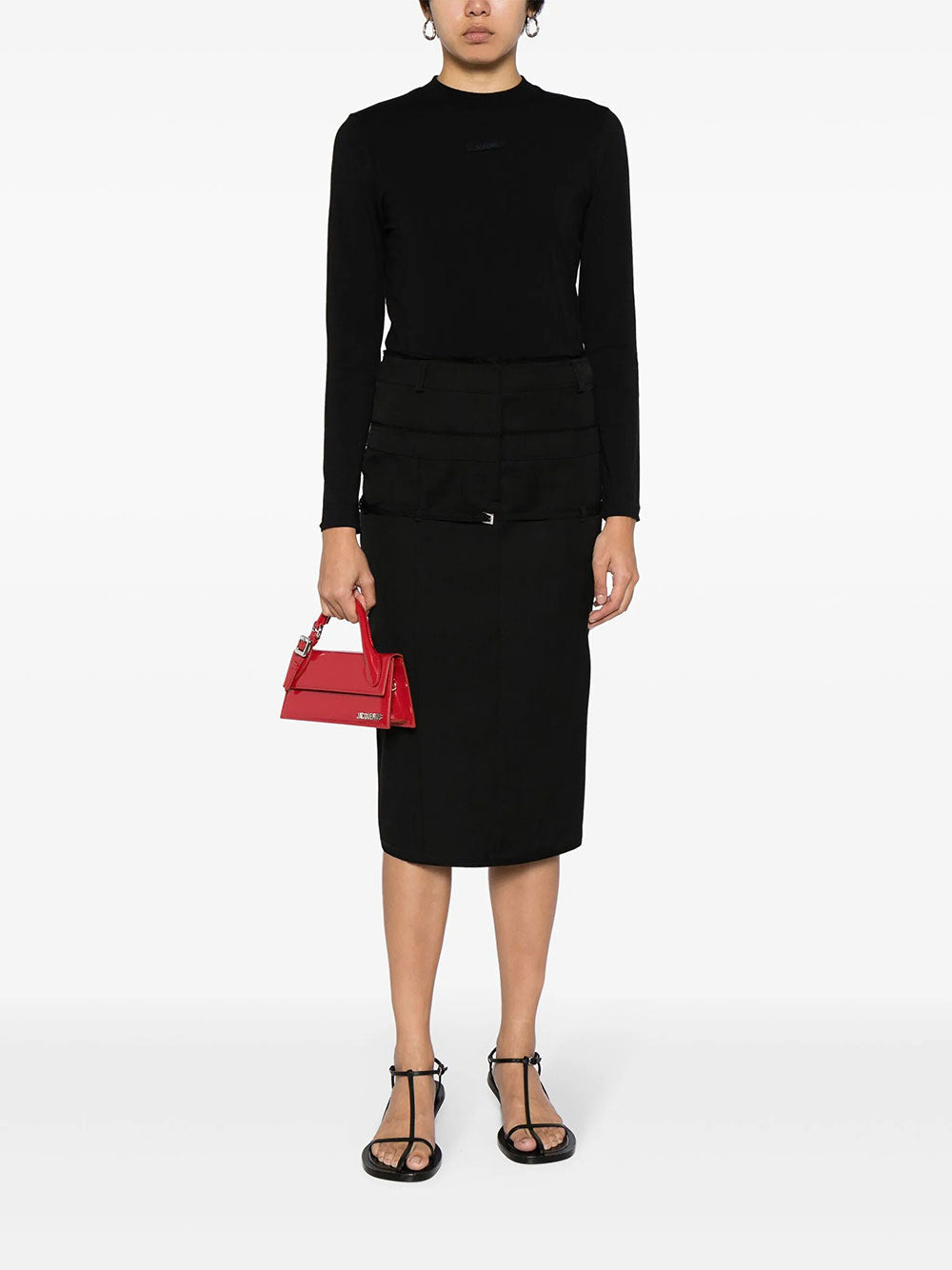 Jacquemus Women T-Shirt Gros Grain A Maniche Lunghe JACQUEMUS
