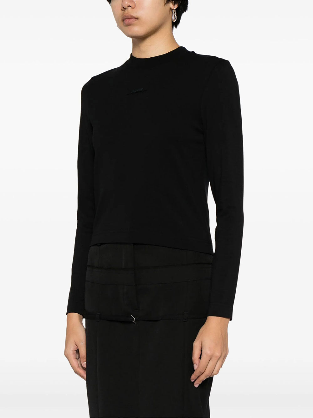 Jacquemus Women T-Shirt Gros Grain A Maniche Lunghe JACQUEMUS