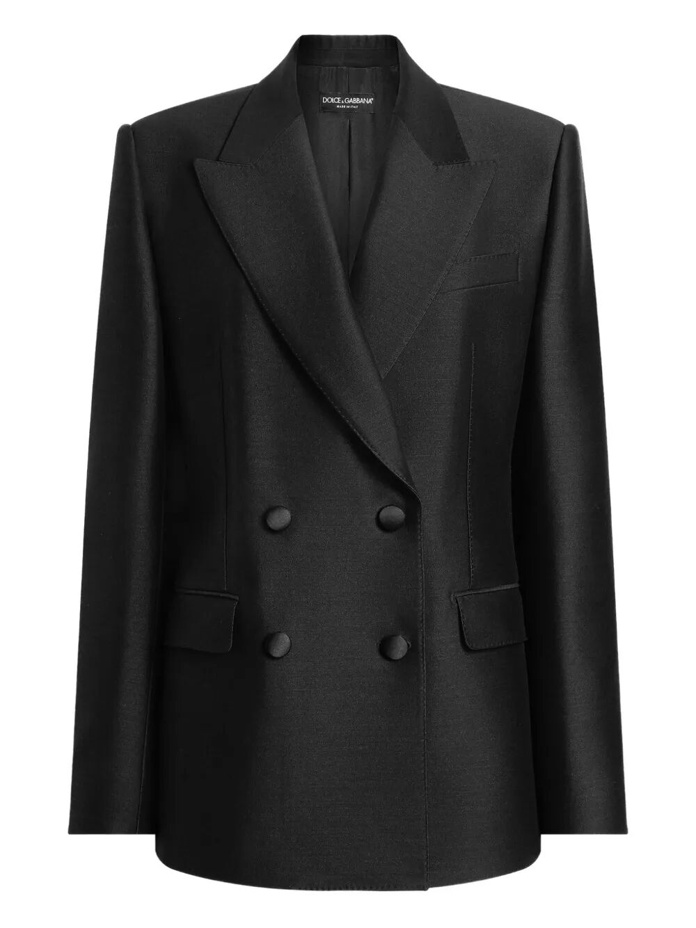 Dolce & Gabbana Women Double-Breasted Jacket In Faille DOLCE & GABBANA