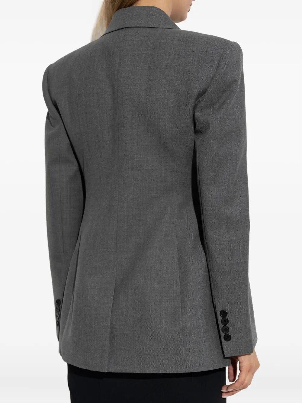 Givenchy Women Double-Breasted Wool Structured Jacket GIVENCHY