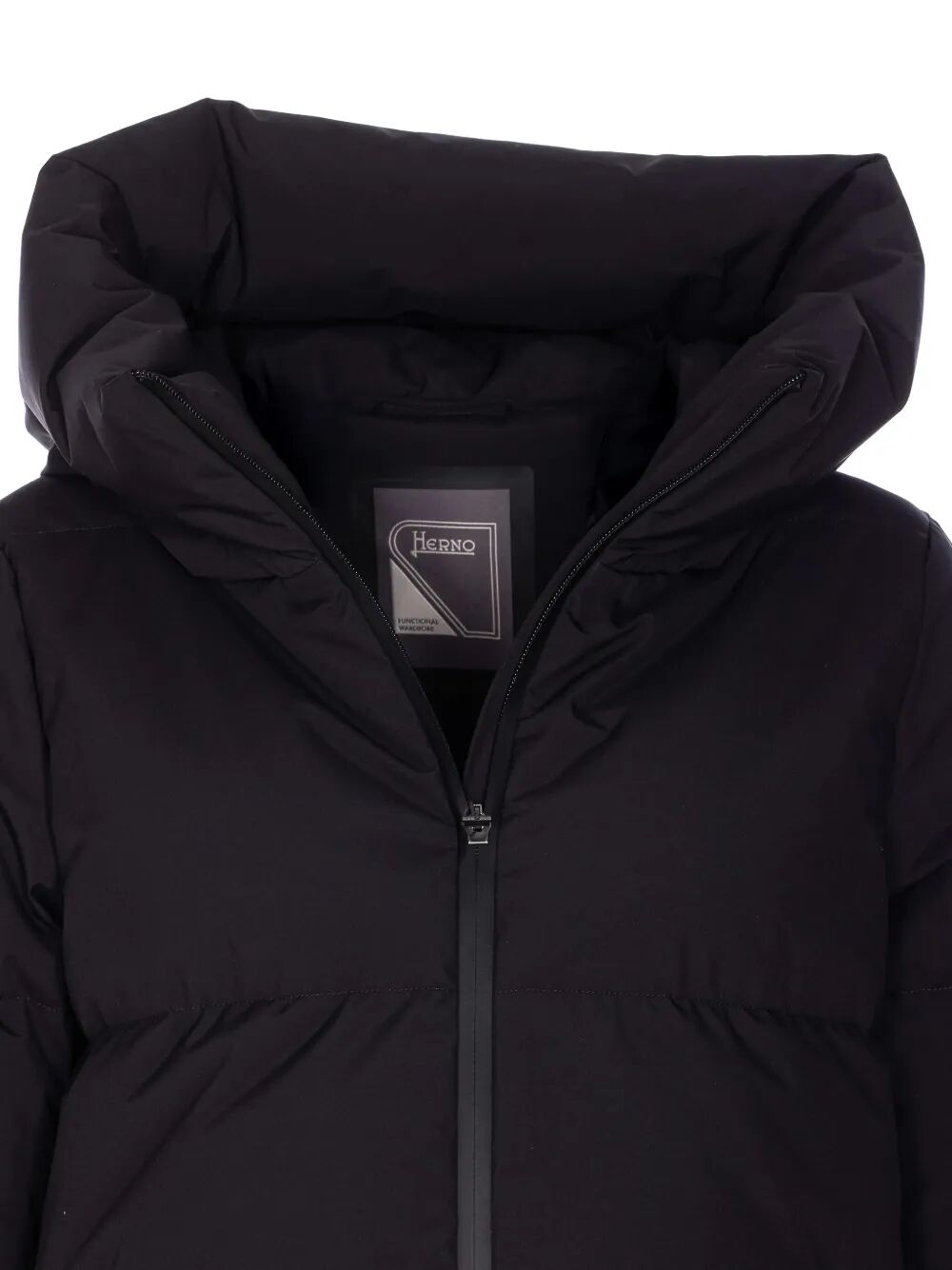 Herno Women 2Layers Hooded Short Down Jacket HERNO