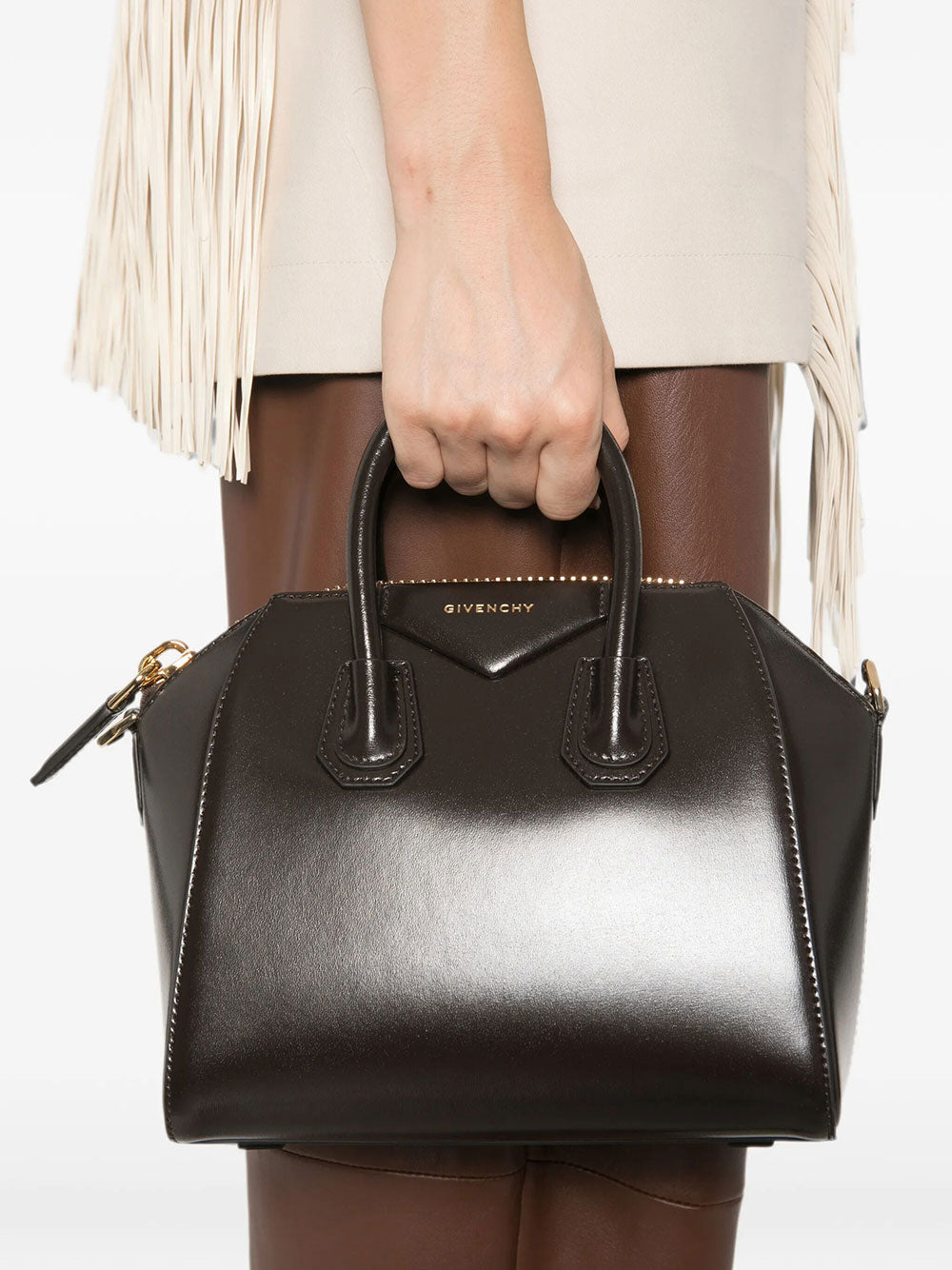 Givenchy Women Antigona Mini Box Leather Bag GIVENCHY
