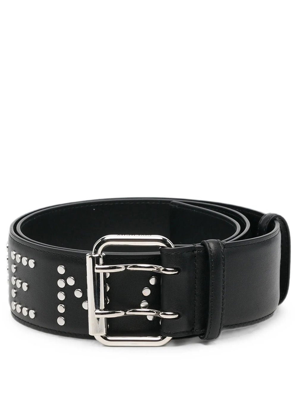 Givenchy Men Leather Belt With Studs GIVENCHY