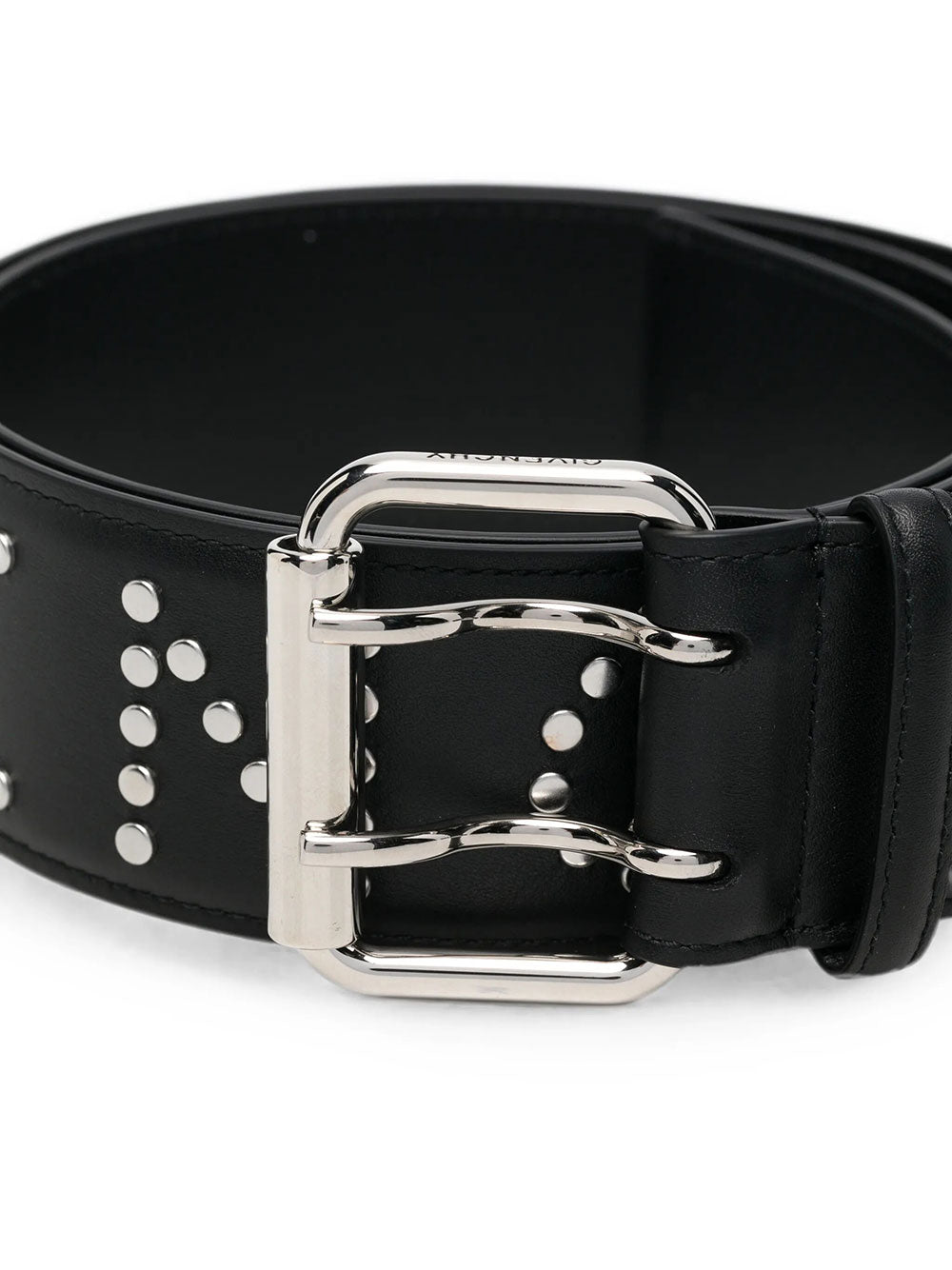 Givenchy Men Leather Belt With Studs GIVENCHY