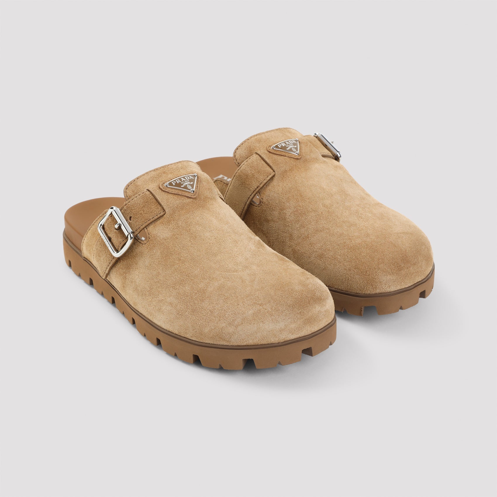Prada Suede Sabot Men PRADA