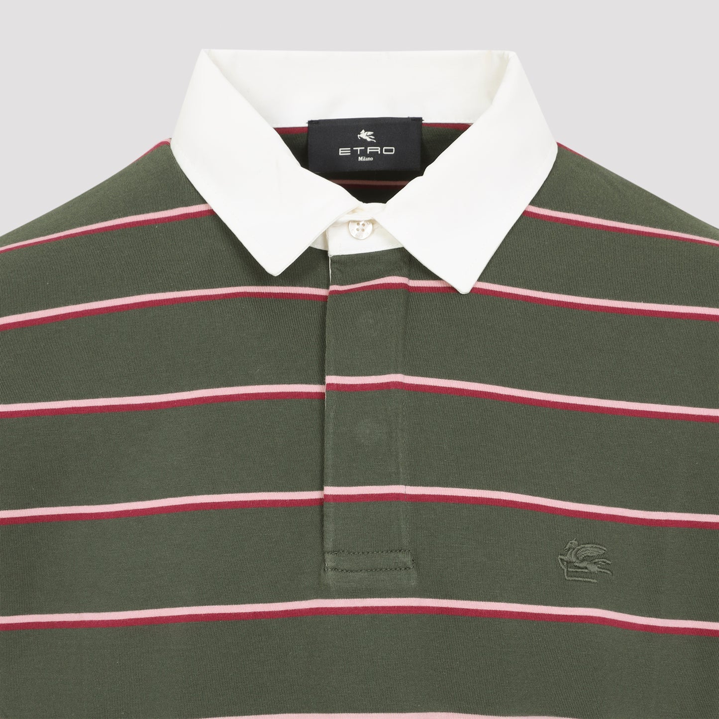 Etro L/S Striped Polo Men ETRO
