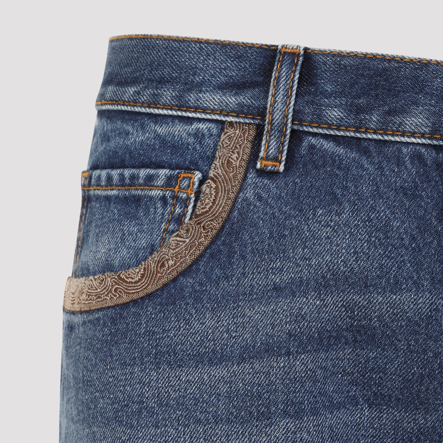 Etro Straight Denim Jeans Men ETRO