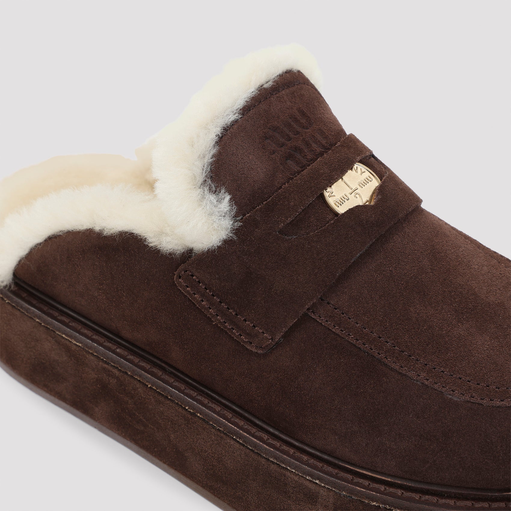Miu Miu Suede Sabot Women MIU MIU