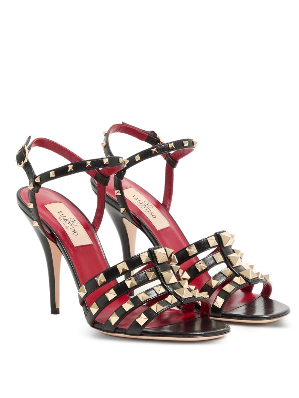 Valentino Garavani Women Sandalo Rockstud In Capretto 100Mm VALENTINO GARAVANI