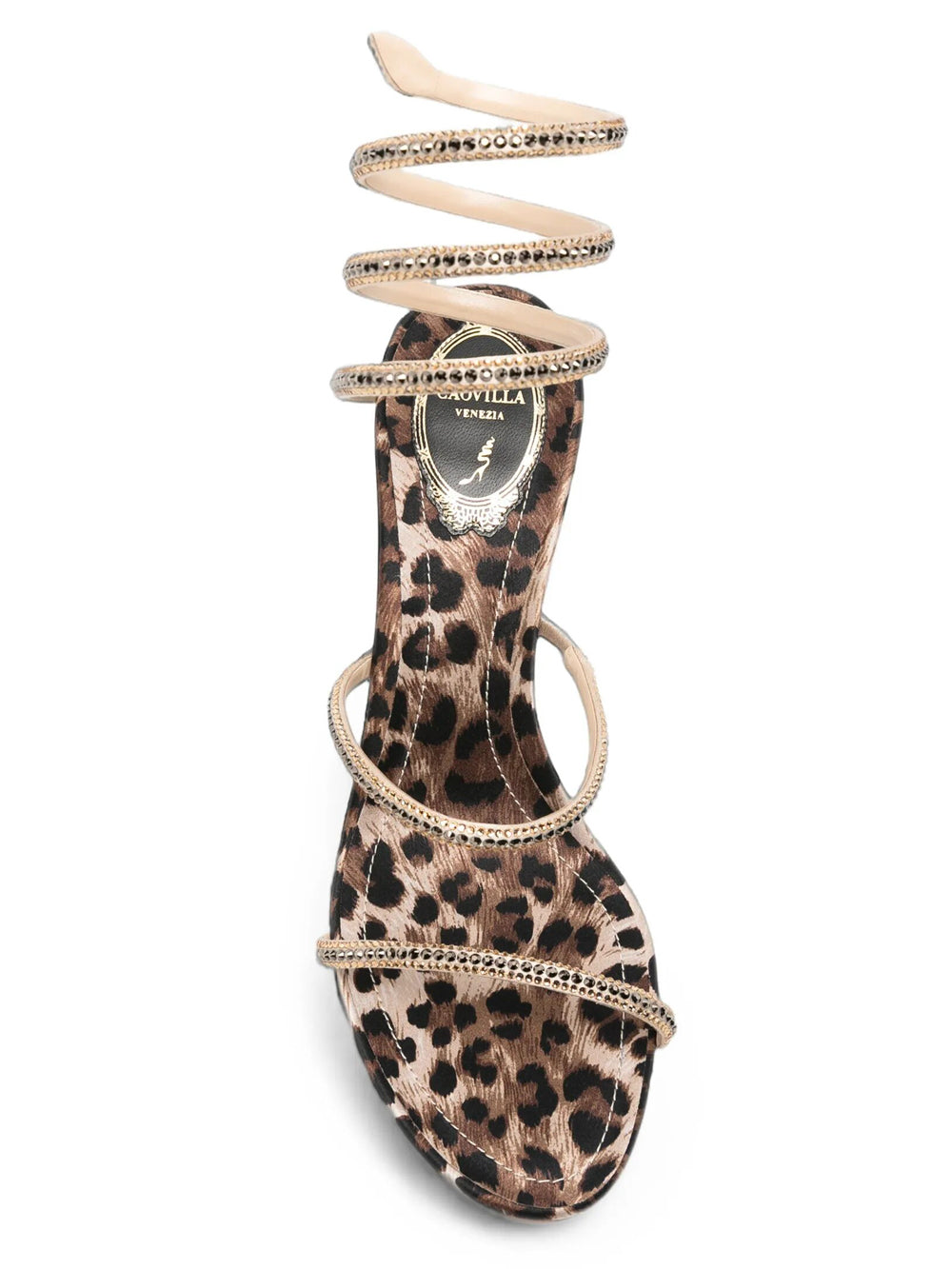 Rene Caovilla Women Sandali Cleo Animalier 80 RENE CAOVILLA