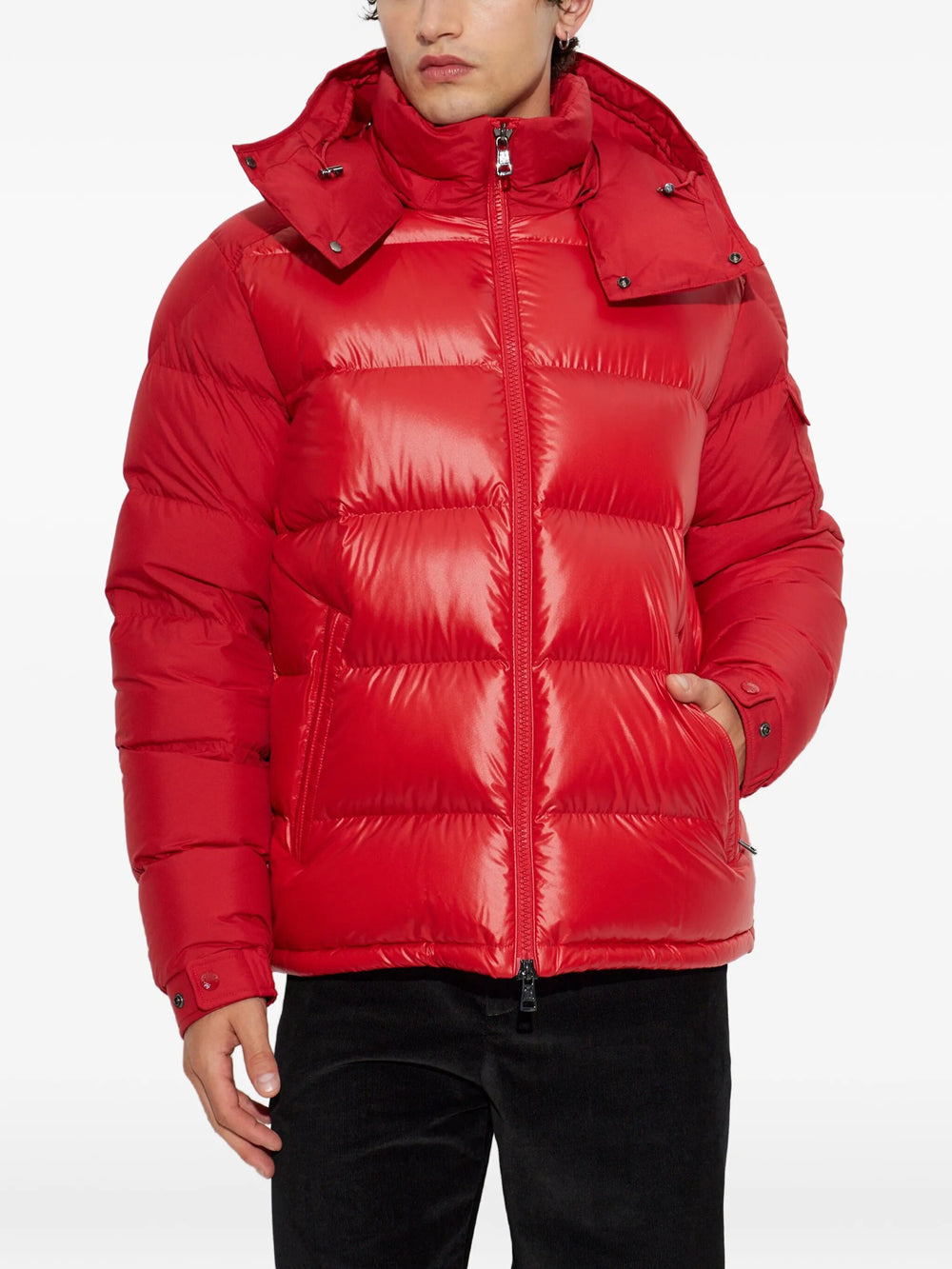 Moncler Men Piumino Corto Moncler Maya Con Cappuccio MONCLER