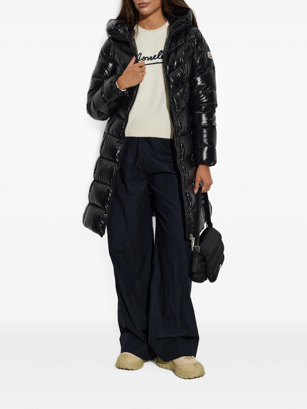 Moncler Women Piumino Midi Marusse Con Cappuccio MONCLER