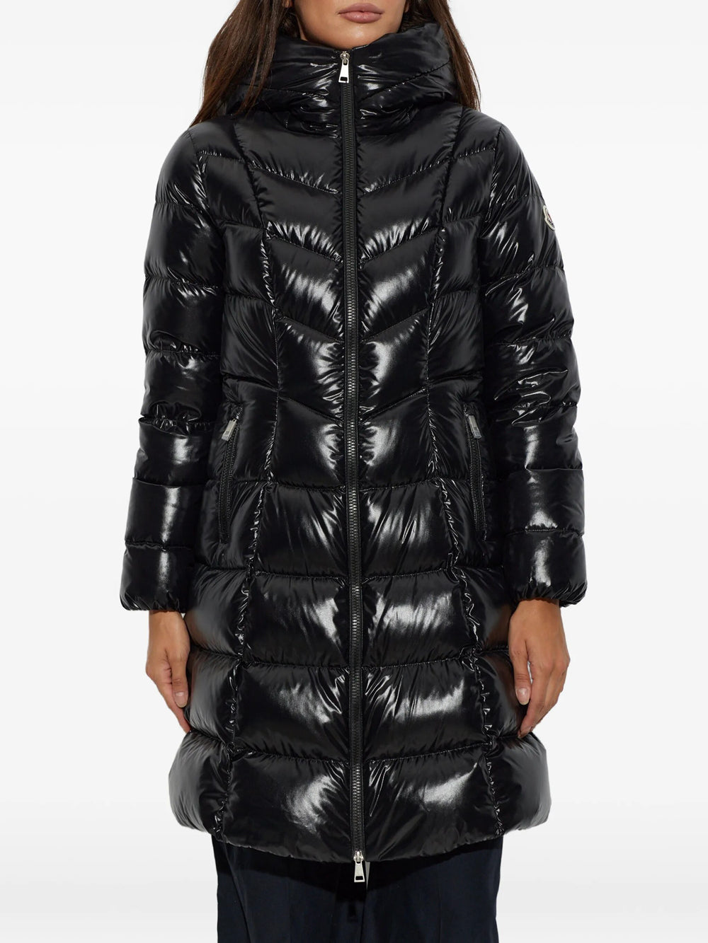 Moncler Women Piumino Midi Marusse Con Cappuccio MONCLER