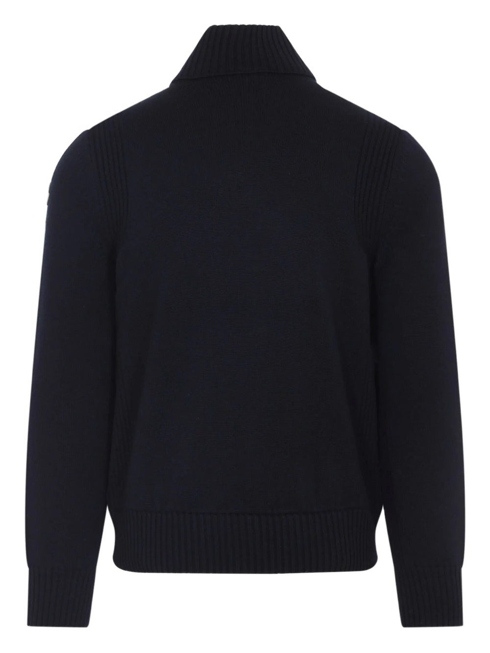 Moncler Men Cardigan Imbottito In Lana Con Zip MONCLER