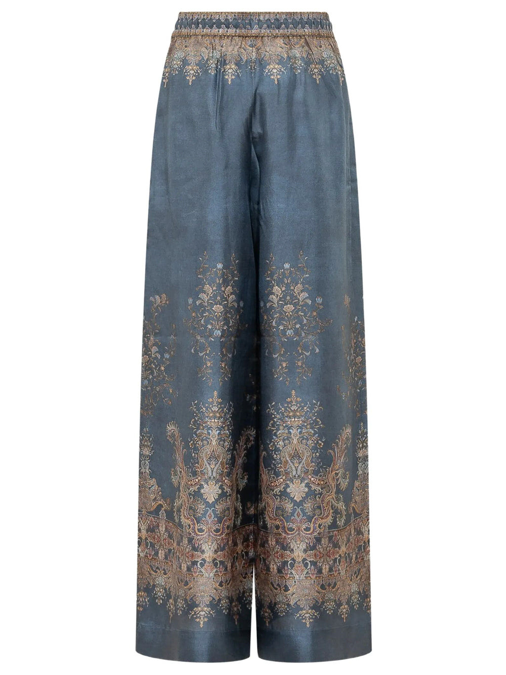 Zimmermann Women Pantaloni Valiant In Seta Paisley ZIMMERMANN