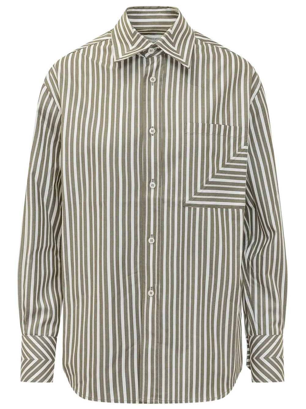Victoria Beckham Women Camicia A Righe Con Taschino VICTORIA BECKHAM