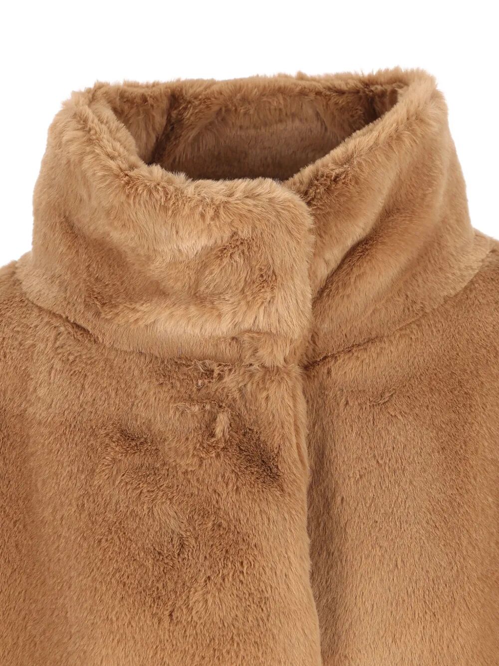 Herno Women High-Neck Faux-Fur Coat HERNO