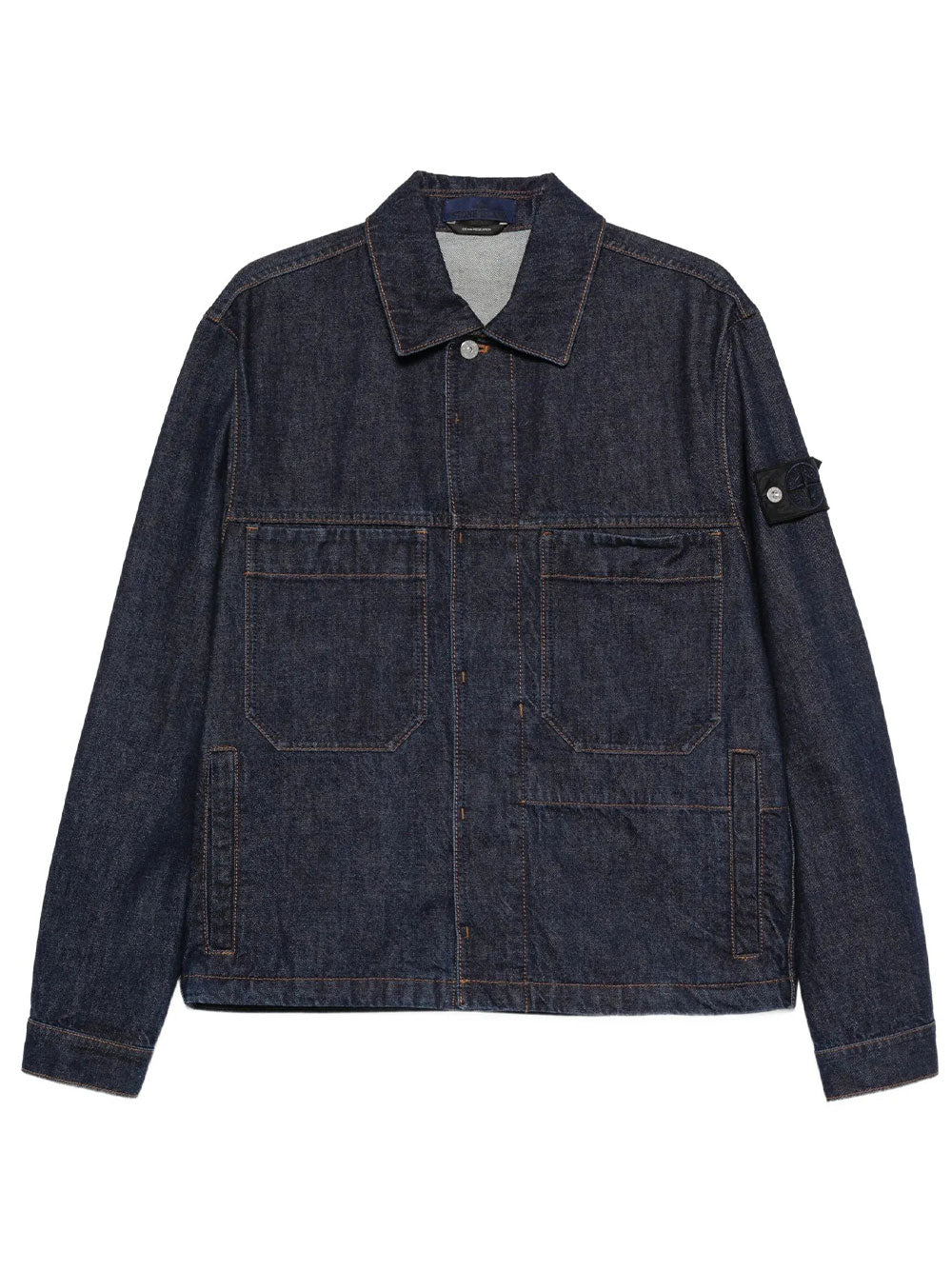 Denim Collection: Coach Jacket Con Bottoni Women STONE ISLAND