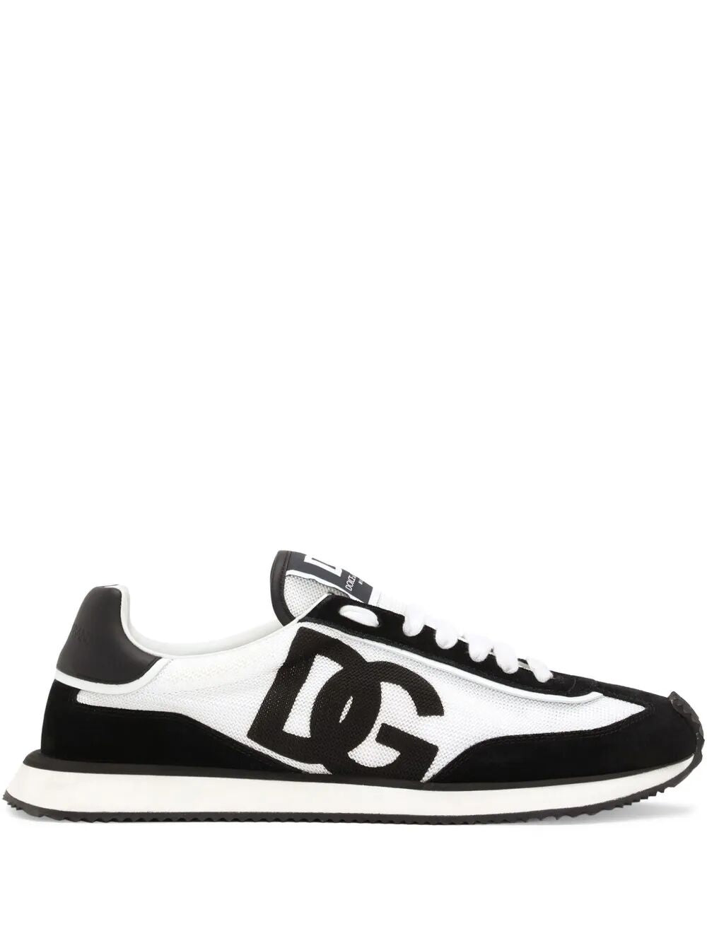Dolce & Gabbana Women Suede And Mesh Dg Cushion Sneakers DOLCE & GABBANA