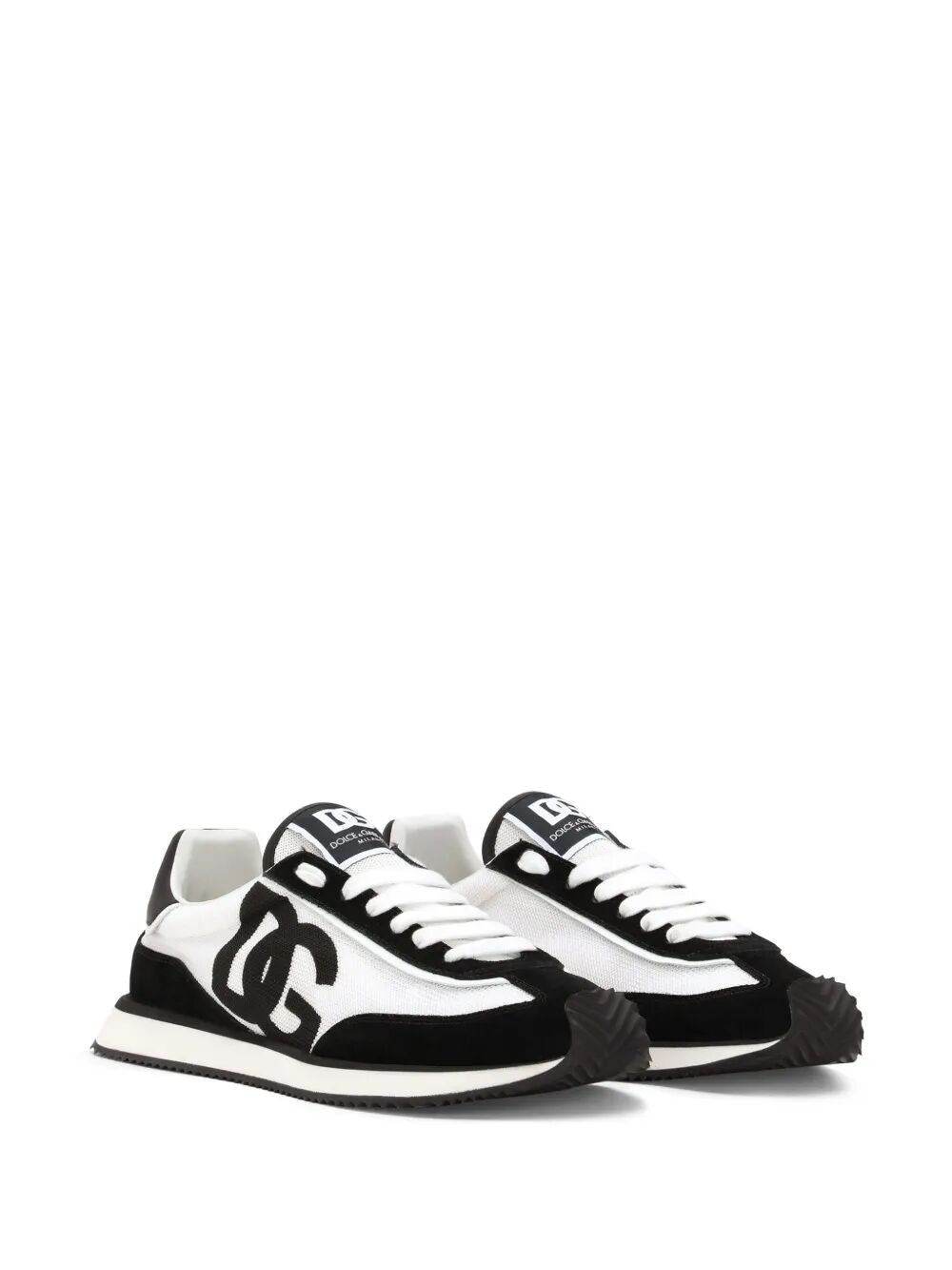 Dolce & Gabbana Women Suede And Mesh Dg Cushion Sneakers DOLCE & GABBANA