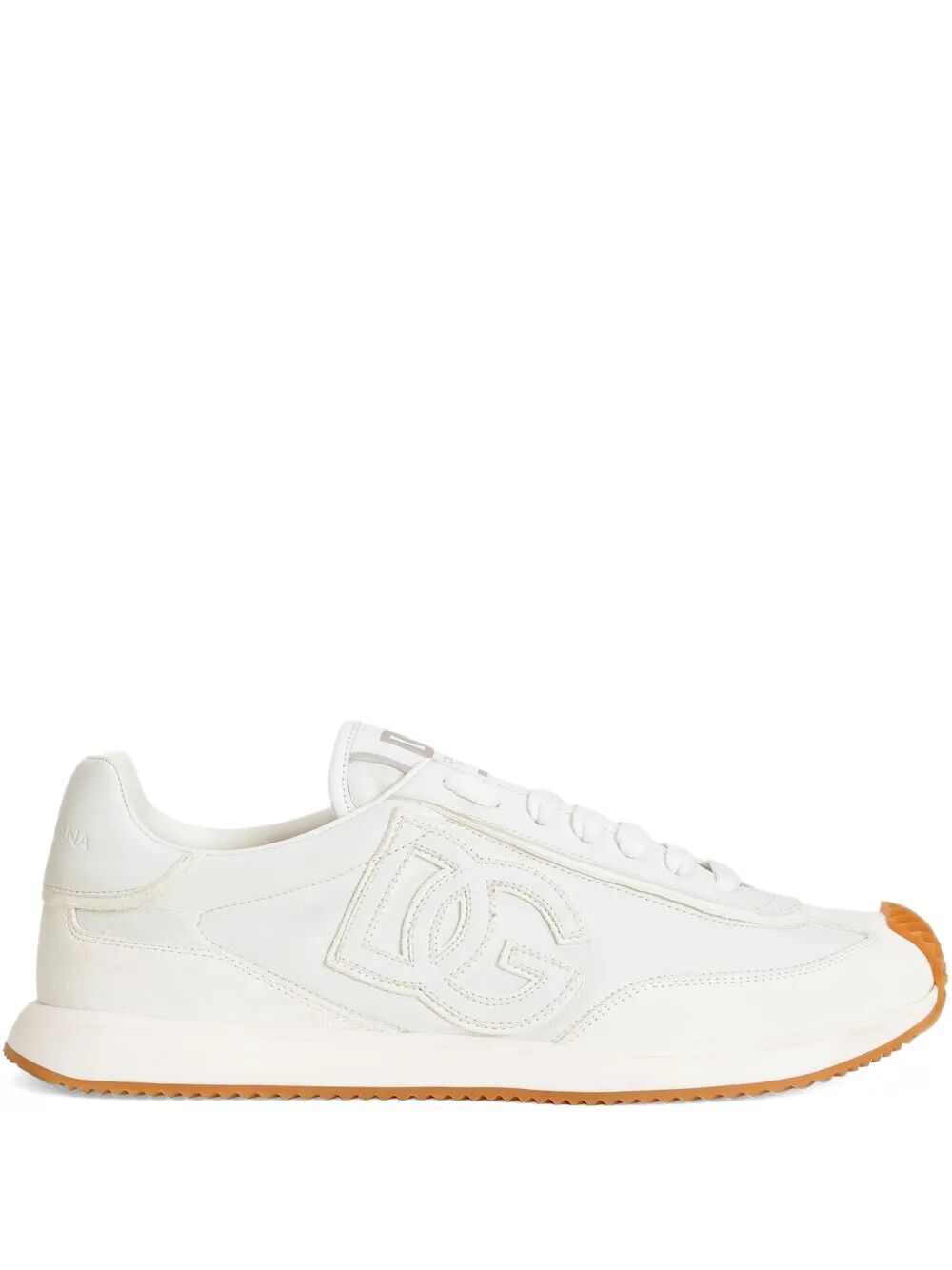 Dolce & Gabbana Men Dg Cushion Leather Sneakers DOLCE & GABBANA