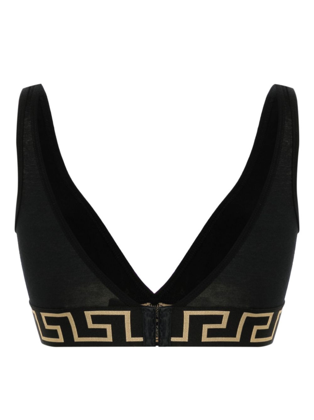 Versace Women Greca Border Triangle Bralette VERSACE