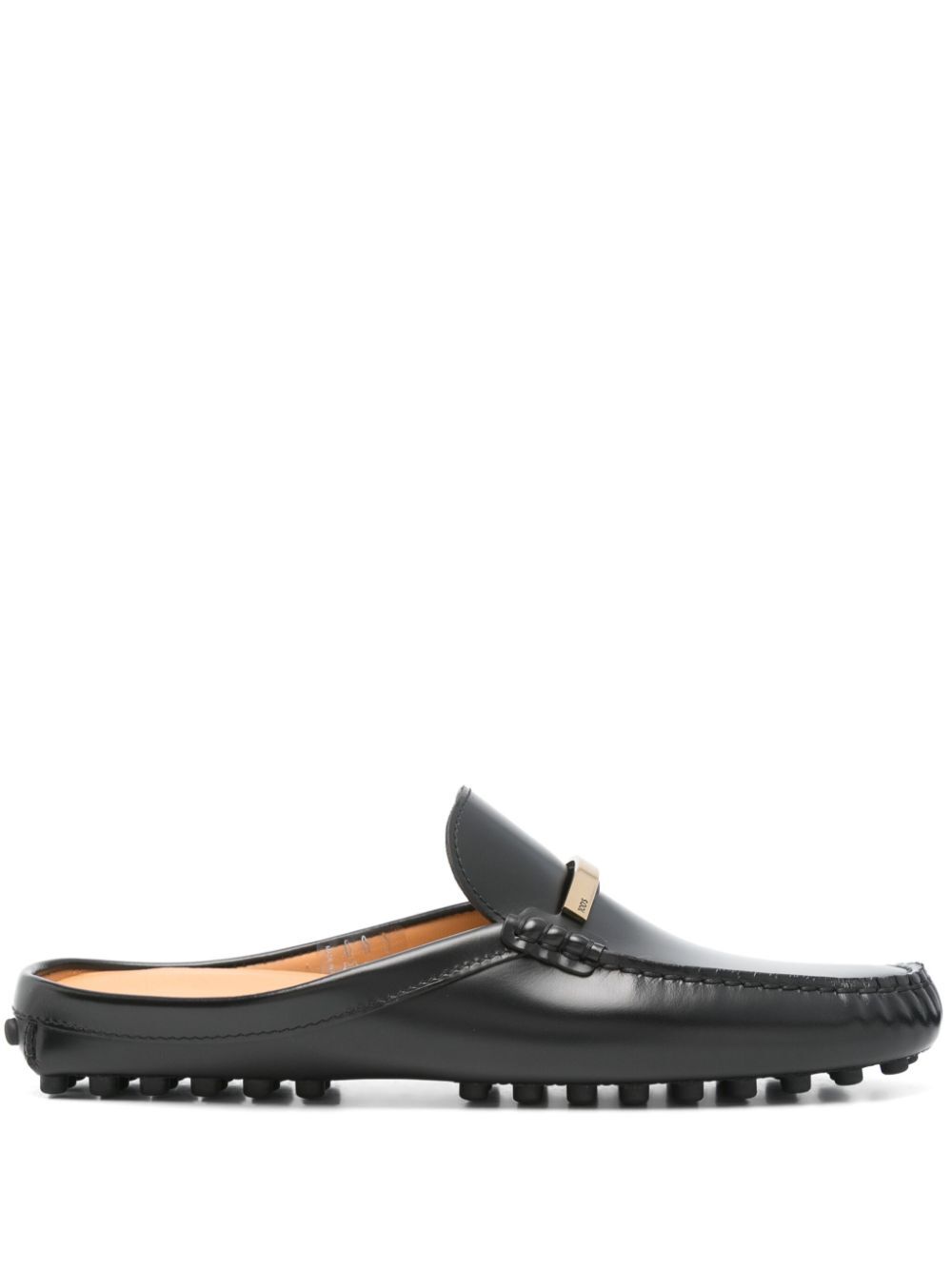 Tod's Women Branded Metal Bar Leather Gommino Mules TOD'S