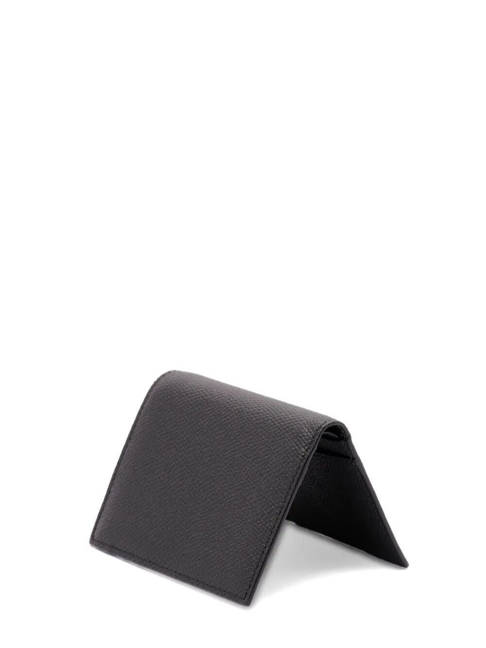 Valentino Garavani Men Valentino Garavani Vlogo Signature Cardholder In Grainy Calfskin VALENTINO GARAVANI