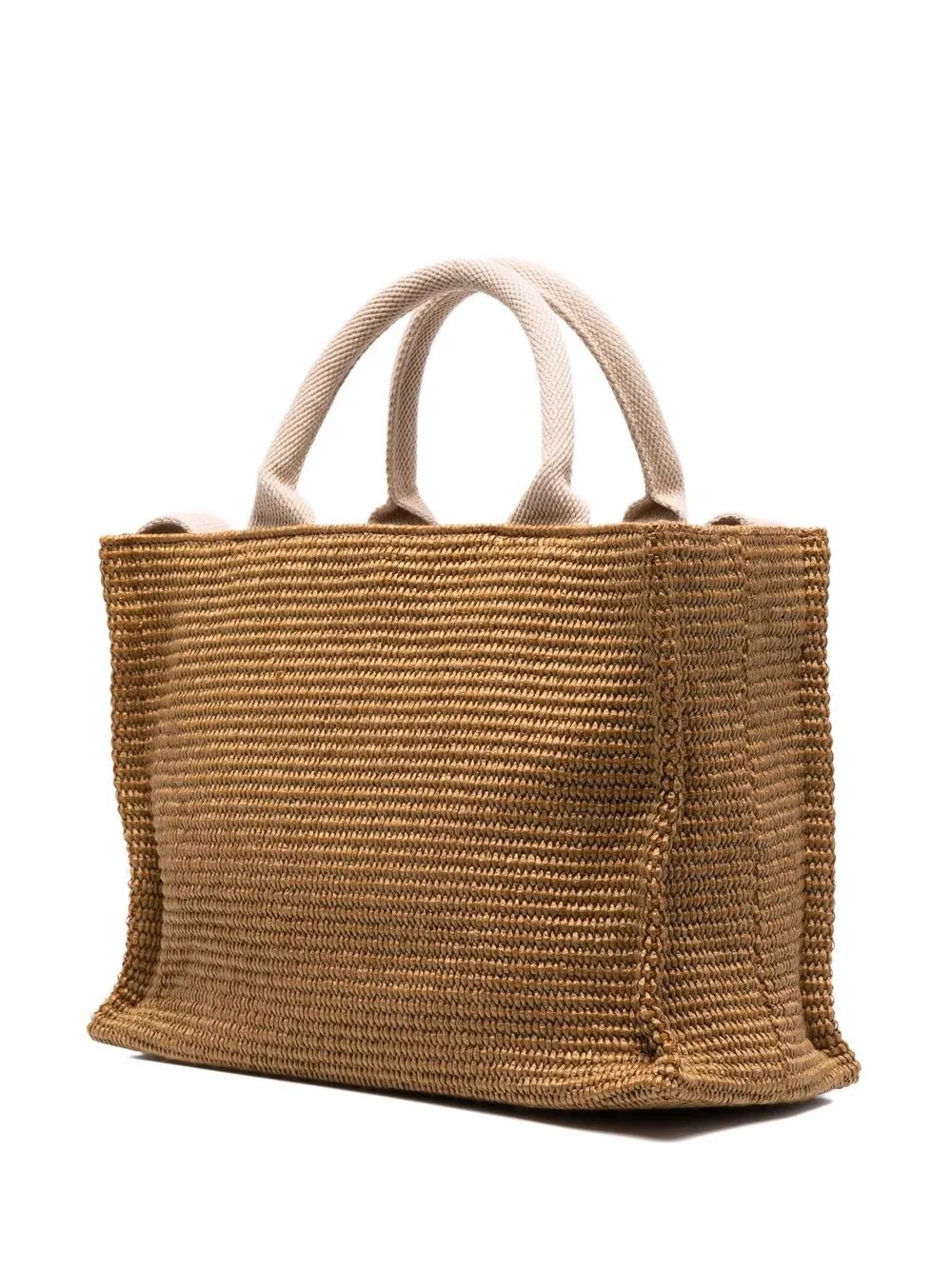 Marni Women Raffia-Effect Small Tote Bag MARNI