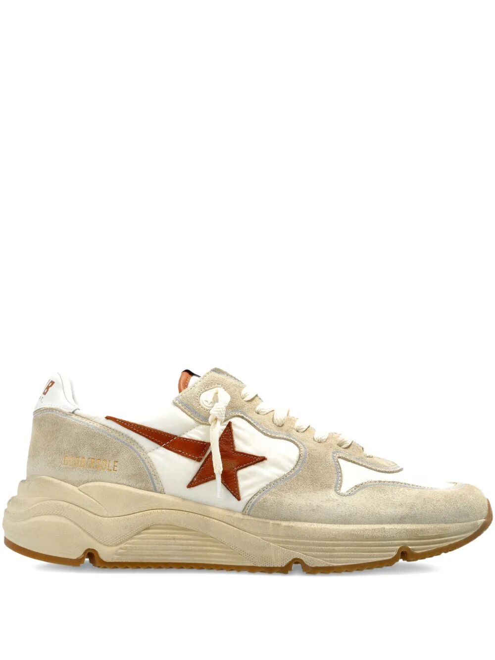 Golden Goose Men Running Sole Nylon And Suede Sneakers GOLDEN GOOSE